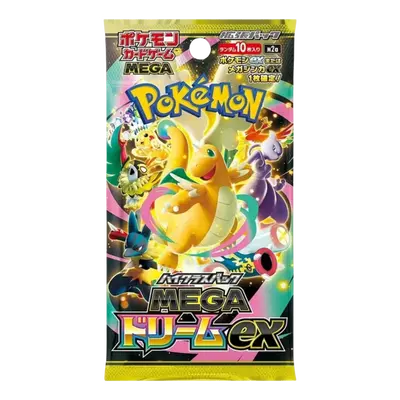 Pokemon Japanese - Mega Dream EX Booster Pack *m2a*