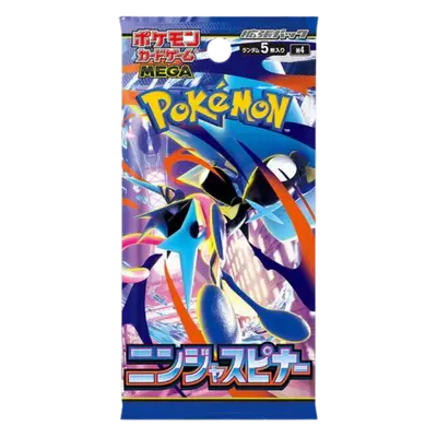 Pokemon Japanese - Ninja Spinner Booster Pack *m4*