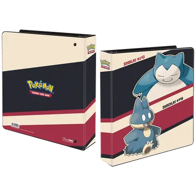 Ultra Pro Ring Binder: Snorlax & Munchlax