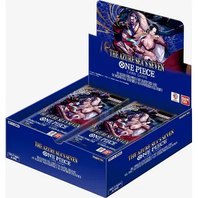 One Piece TCG - OP14-EB04 The Azure Sea's Seven Booster Box (24 Booster Packs)