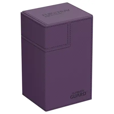 Ultimate Guard Deck Box - Flip 'n' Tray: Xenoskin Purple (80+)