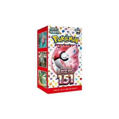 Pokemon Korean - 151 Booster Box (sv2a)