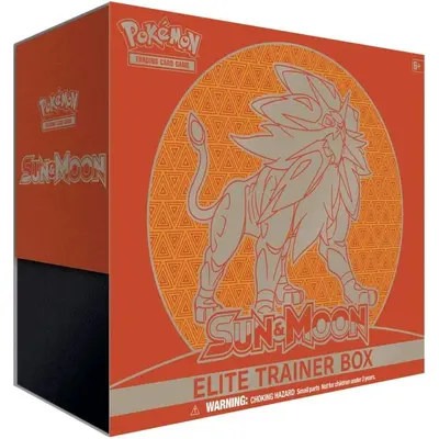 Pokemon TCG - Sun & Moon Elite Trainer Box (Solgaleo) *ΣΚΙΣΜΕΝΗ ΖΕΛΑΤΙΝΑ*