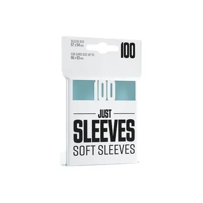 Just Sleeves - Standard Size: Soft Sleeves (100 Sleeves)