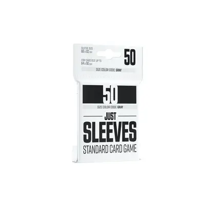 Just Sleeves - Standard Size: Black (50 Sleeves)