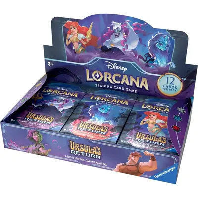 Lorcana TCG - Ursula's Return Booster Box (24 boosters)