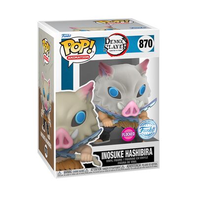 Funko Pop! Demon Slayer - Inosuke Hashibira #870 (Special Edition) (Flocked)