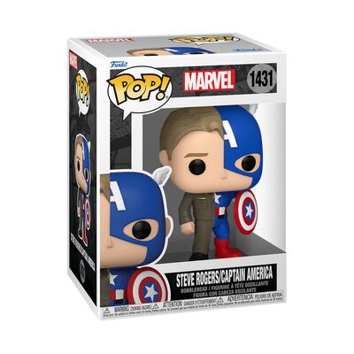 Funko Pop! Marvel: Split - Steve Rogers/Captain America #1431