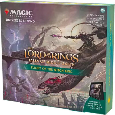 Magic the Gathering TCG - The Lord of the Rings: Tales of Middle-Earth Holiday Scene Box - Flight of the Witch-King
