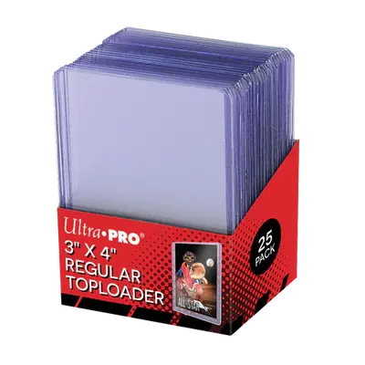Ultra Pro Clear Regular Toploader (25)