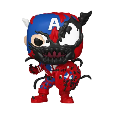 Funko Pop! Marvel: Carnageized - Carnage Captain America #1436