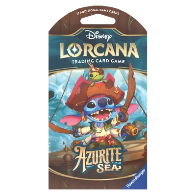 Lorcana TCG - Azurite Sea Sleeved Booster