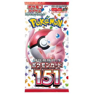 Pokemon Japanese - 151 Booster Pack