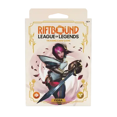 Riftbound: League of Legends TCG - Spiritforged Champion Deck - Fiora