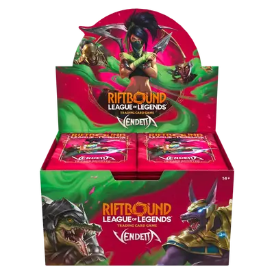 Riftbound: League of Legends TCG - Vendetta Booster Box Case (6 Booster Boxes)