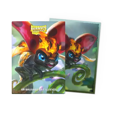 Dragon Shield Art Sleeves - Standard Size: Brushed The Burnbug (100 Sleeves)