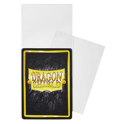 Dragon Shield Sleeves - Standard Size: Perfect Fit Clear (100 Sleeves)