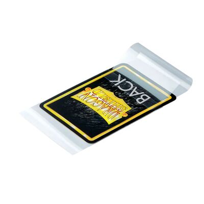 Dragon Shield Sleeves - Standard Size: Perfect Fit Sealable Clear (100 Sleeves)