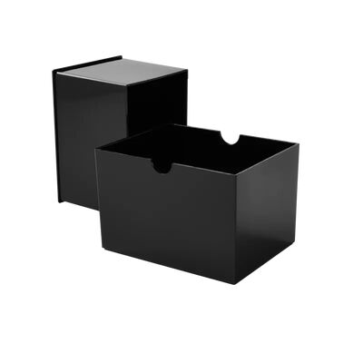 Dragon Shield Deck Box - Strongbox Black (100+)