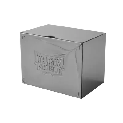 Dragon Shield Deck Box - Strongbox Silver (100+)