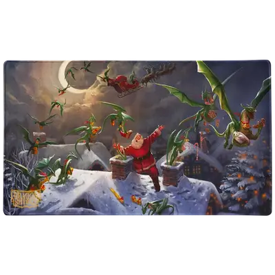 Dragon Shield Playmat & Tube - Christmas 2023