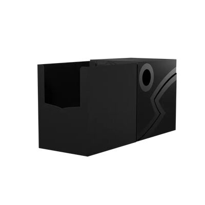 Dragon Shield Deck Box - Double Shell Shadow Black (80+)
