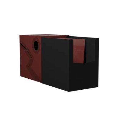 Dragon Shield Deck Box - Double Shell Blood Red (80+)