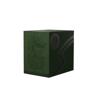 Dragon Shield Deck Box - Double Shell Forest Green (80+)