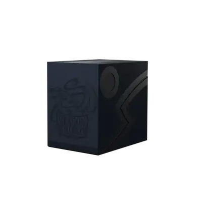 Dragon Shield Deck Box - Double Shell Midnight Blue (80+)