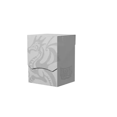 Dragon Shield Deck Box - Deck Shell Ashen White (80+)