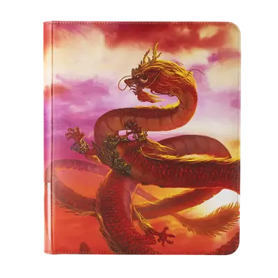 Dragon Shield Art Binder -Zipster Wood Dragon 2024 (9-Pocket)