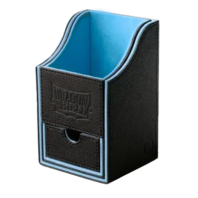 Dragon Shield Deck Box - Nest+ 100 Cards Deck Box (Black/Blue)