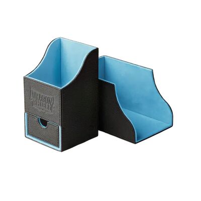 Dragon Shield Deck Box - Nest+ 100 Cards Deck Box (Black/Blue)