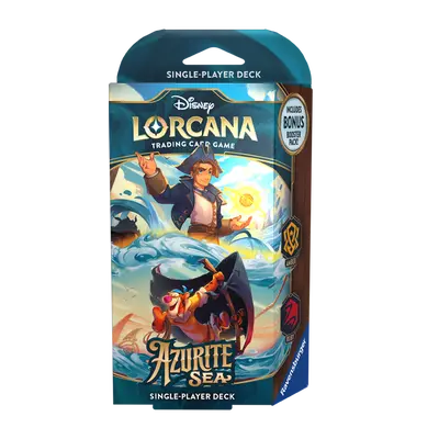 Lorcana TCG - Azurite Sea Starter Deck (Amber & Ruby)