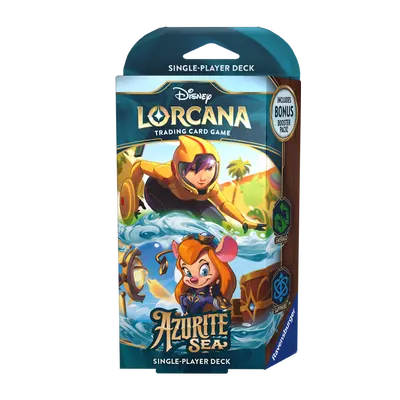 Lorcana TCG - Azurite Sea Starter Deck (Emerald & Sapphire)
