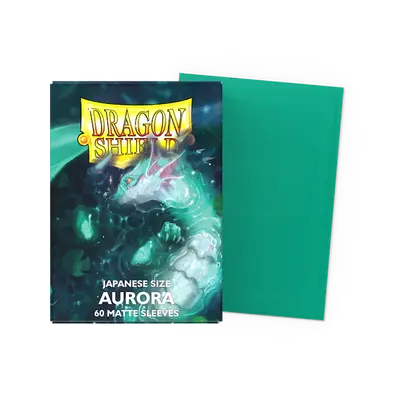 Dragon Shield Sleeves - Japanese size: Matte Aurora (60 Sleeves)