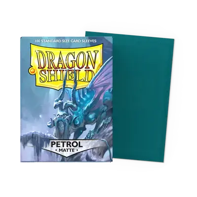 Dragon Shield Sleeves - Standard Size: Matte Petrol (100 sleeves)