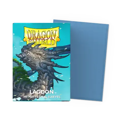 Dragon Shield Dual Sleeves - Standard Size: Matte Lagoon (100 sleeves)