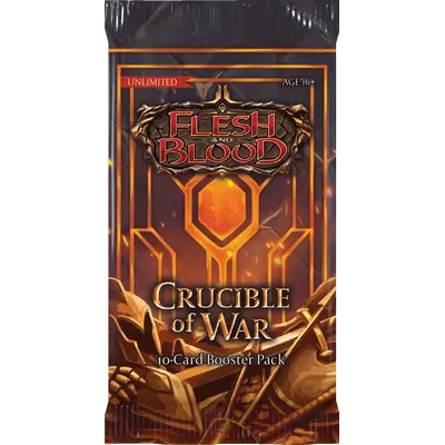 Flesh & Blood TCG - Crucible of War Unlimited Booster Pack