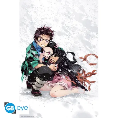 Demon Slayer: Poster 91.5x61 - Tanjiro & Nezuko (Snow)