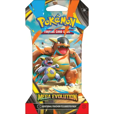 Pokemon TCG - Mega Evolution Sleeved Booster Pack