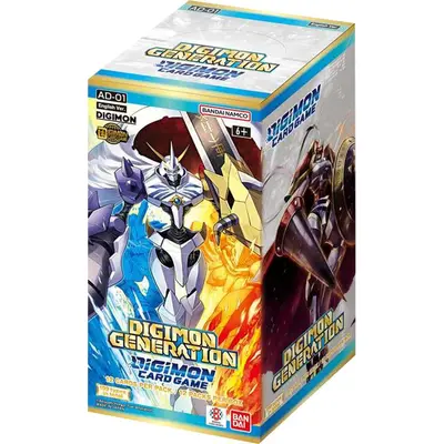 Digimon TCG - Digimon Generation AD01 Advanced Booster Box (12 Boosters)