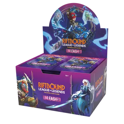 Riftbound: League of Legends TCG - Unleashed Booster Box (24 Booster Packs)