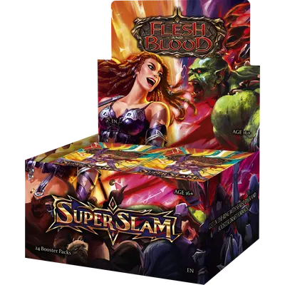Flesh & Blood TCG - Super Slam Booster Box (24 Booster Packs)