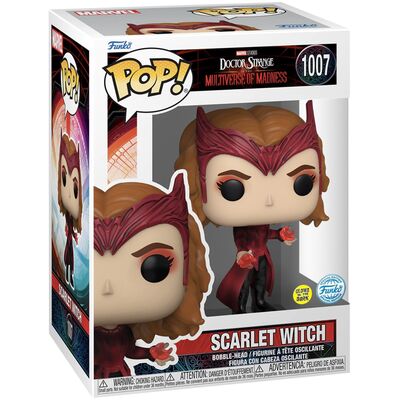 Funko Pop! Marvel: Doctor Strange in the Multiverse of Madness - Scarlet Witch #1007 (Special Edition)(Glows in the dark)