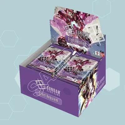 Gundam Card Game - GD03 Steel Requiem Booster Box (24 Packs)