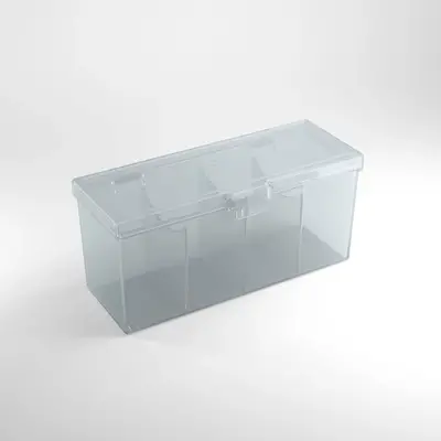 Gamegenic Deck Box - Fourtress 320+ (Clear)