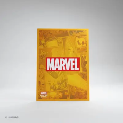 Gamegenic Sleeves - Standard Size Marvel Champions: Marvel Orange (51 Sleeves)