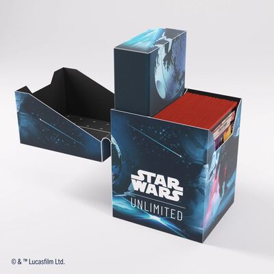 Gamegenic Soft Crate Deck Box - Star Wars Unlimited: Darth Vader