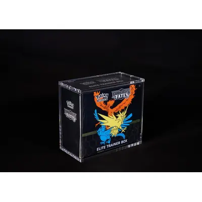 Athens Collectibles - Yu-Gi-Oh!, One Piece & Pokmon Cards Premium Acrylic Case for Pokmon Elite Trainer Box 6mm Protective Case Discover Rare Cards Athens Collectibles - Yu-Gi-Oh!, One Piece & Pokmon Cards Premium Acrylic Case for Pokmon Elite Trainer Box 6mm Protective Case Discover Rare Cards
